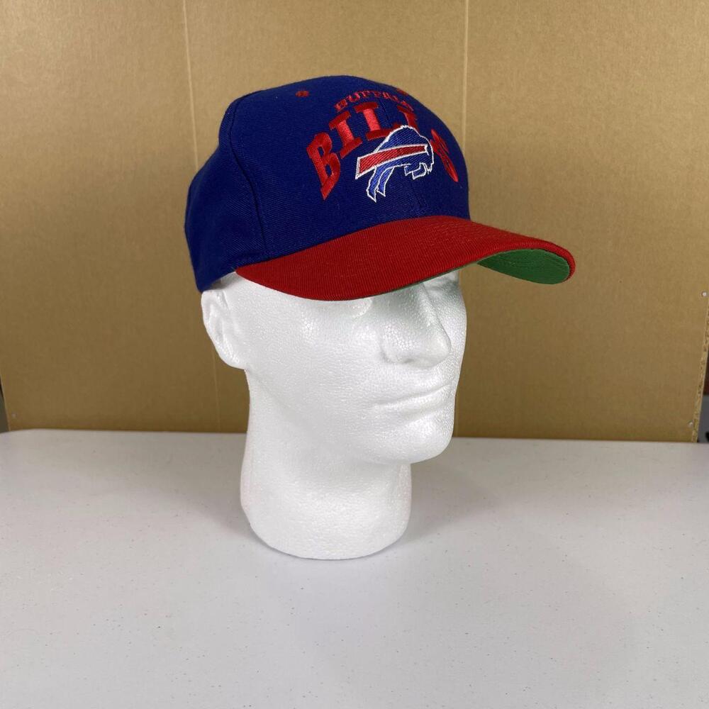 Vintage 90s Buffalo Bills Snapback Hat American Needle Made in USA
